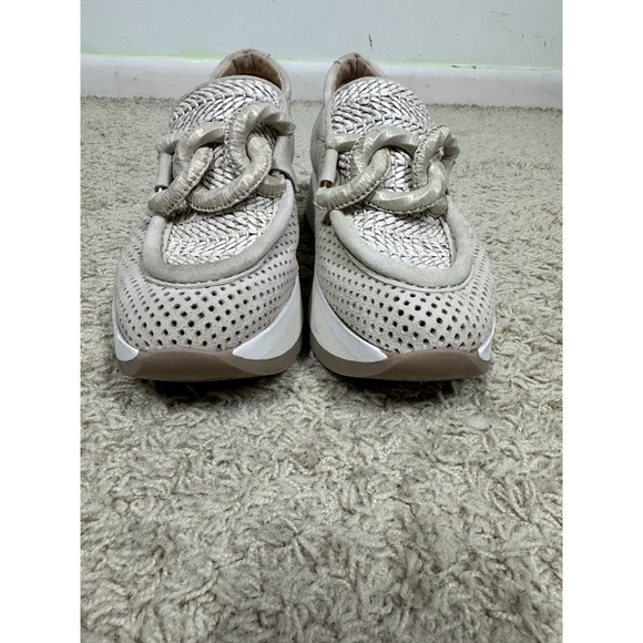 Softwaves Cintia Rafia Coco Wedge Slip On Platform Sneaker Womens EU 36.5 US 6.5 - Picture 3 of 13